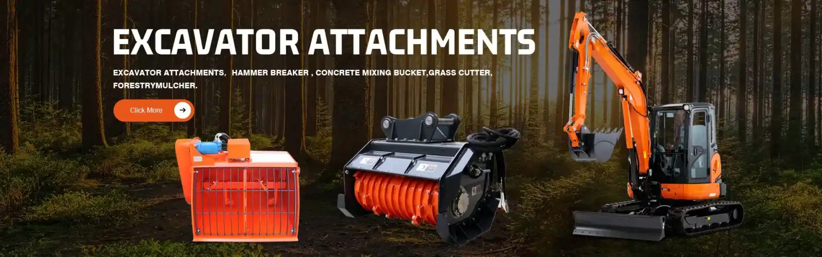 Excavator attachments