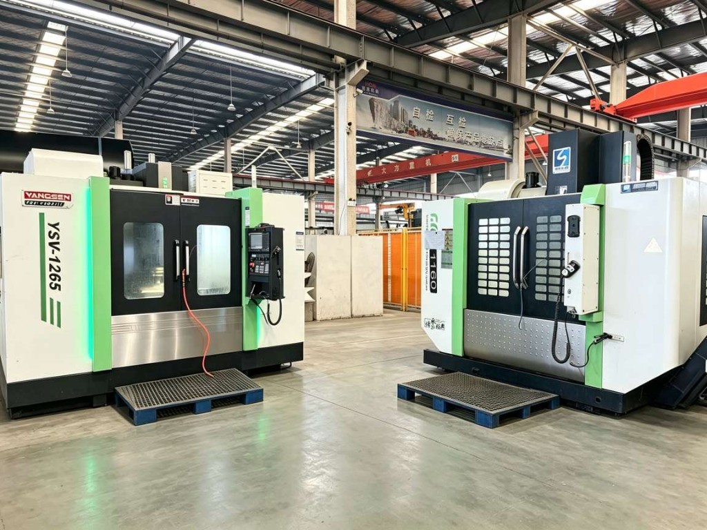 Machining and inspection area at HCN